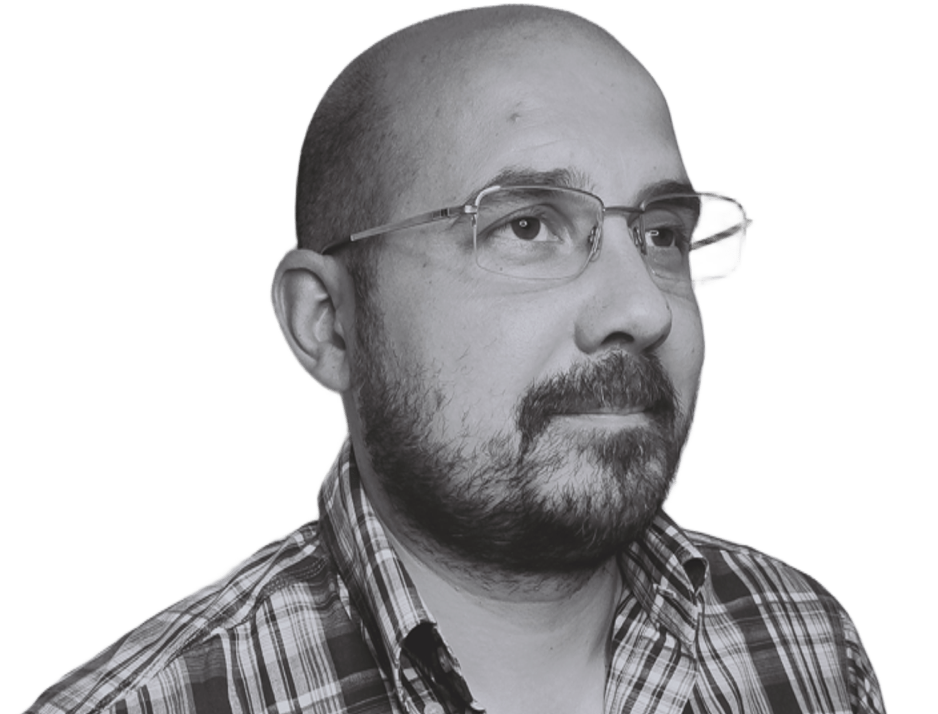 Equipo colaborando frente a una gran pantalla